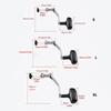 Fishing Spare Handle Arm with Metal Build and Black Power Knob for Maintenance Checks and Hardware Service Use