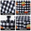 Autumn Theme Decor Halloween Bucket, Trick or Treat Basket for Kids Boys Girls, Plaid Pumpkin Goodie Bags Bat Ghost Candy Tote Bag with Handle