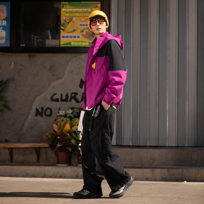 Li Ning Outdoor CF Reflective Loose Fit Casual Pants Men Bottoms AKXV321-5