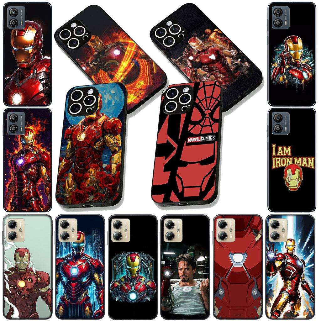 Ironman Marvel Iron Man Phone Cover for Motorola Moto Edge 50 30 Fusion 40 NEO Ultra Pro E14 G20 E15 G35 G84 G13 G53 Soft Case