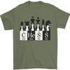 Chess Elements Periodic Table Mens T-Shirt 100% Cotton Unisex T-Shirt