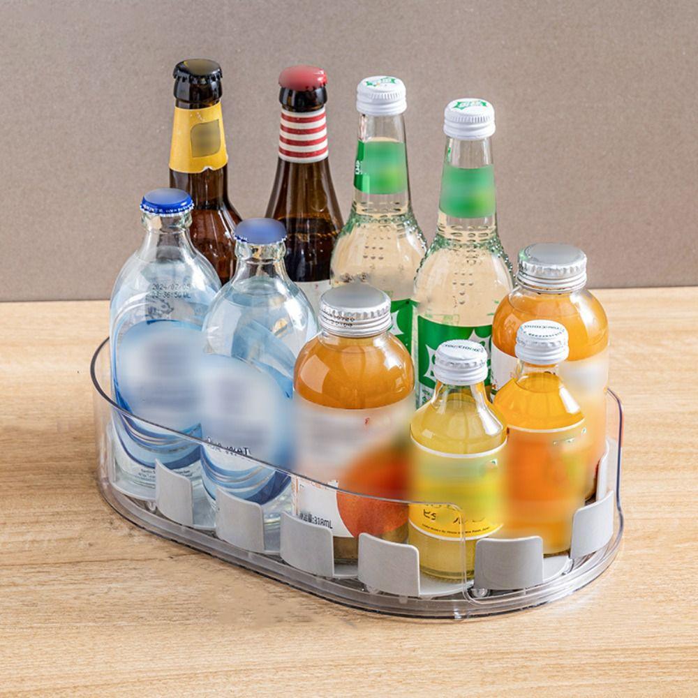 Anti-slip Rotating Spice Rack Swivel Tray Condiment Jar Organizer  Party