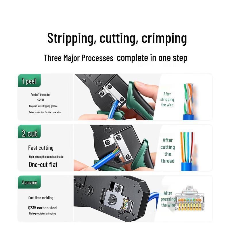 UGREEN Network Cable Crimping Tool with Stripper