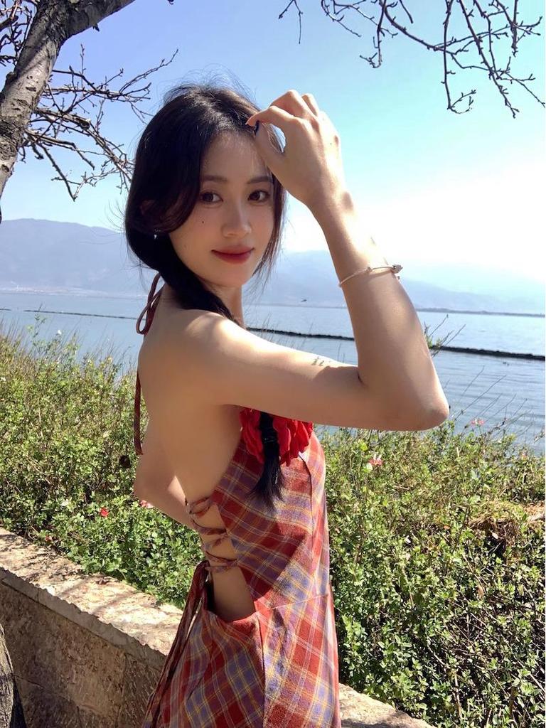 Summer Gingham Backless Spaghetti Strap Dress