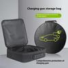 Electric Car Battery Jumper Cable Plugs Bag Waterproof Ev Car Charging Cable Sockets Storage Organizer For Charging Cables Cords