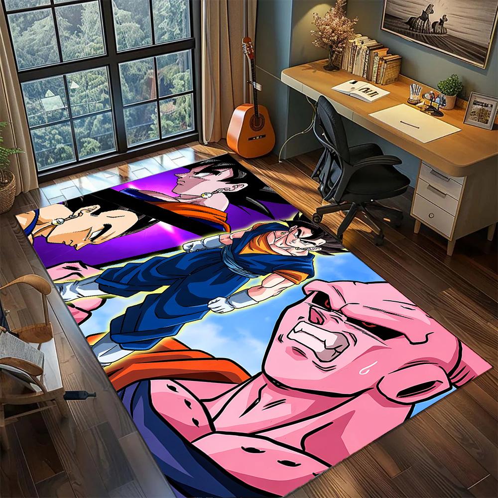 Dragon Ball!Rug Carpet Large Area Rug Non Slip Washable Floor Mat Gamer Room Bedroom Home Decor