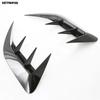 Rear Bumper Grille Spoiler Air Vent Outlet Trim For Lexus NX 250 350 350H 450H -2024 2025 Chrome Accessories Car Styling