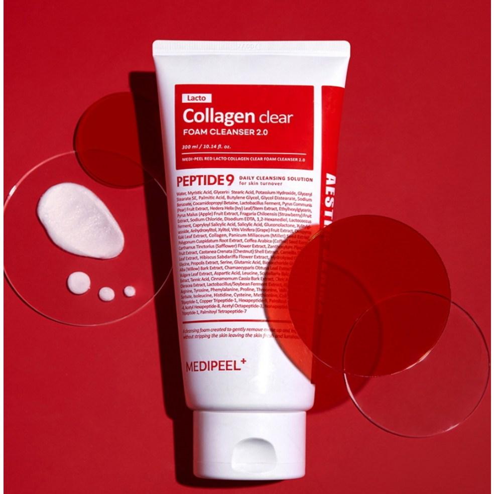 MEDI-PEEL Red Lacto Collagen Clear Foam Cleanser 2.0 300ml