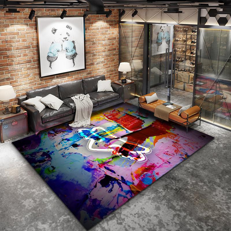 Foxtowel Carpet Rug for Living Room Bedroom Home Sofa Decoration,Kids play Nonslip Floor Mat