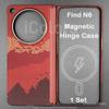 Magnetic Case For OPPO Find N6 Aramid Carbon Fiber Compatible MagSafe Cover Ultra Slim Lightweight Case Protective Cover