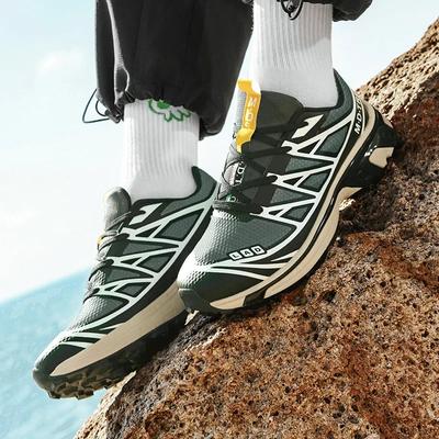 Vintage Daddy Shoes for Women Outdoor Non Slip Cross Country Mountaineering Tide Shoes Lovers Casual Running Sports Men's Comfortable Soft Sole Non Sl