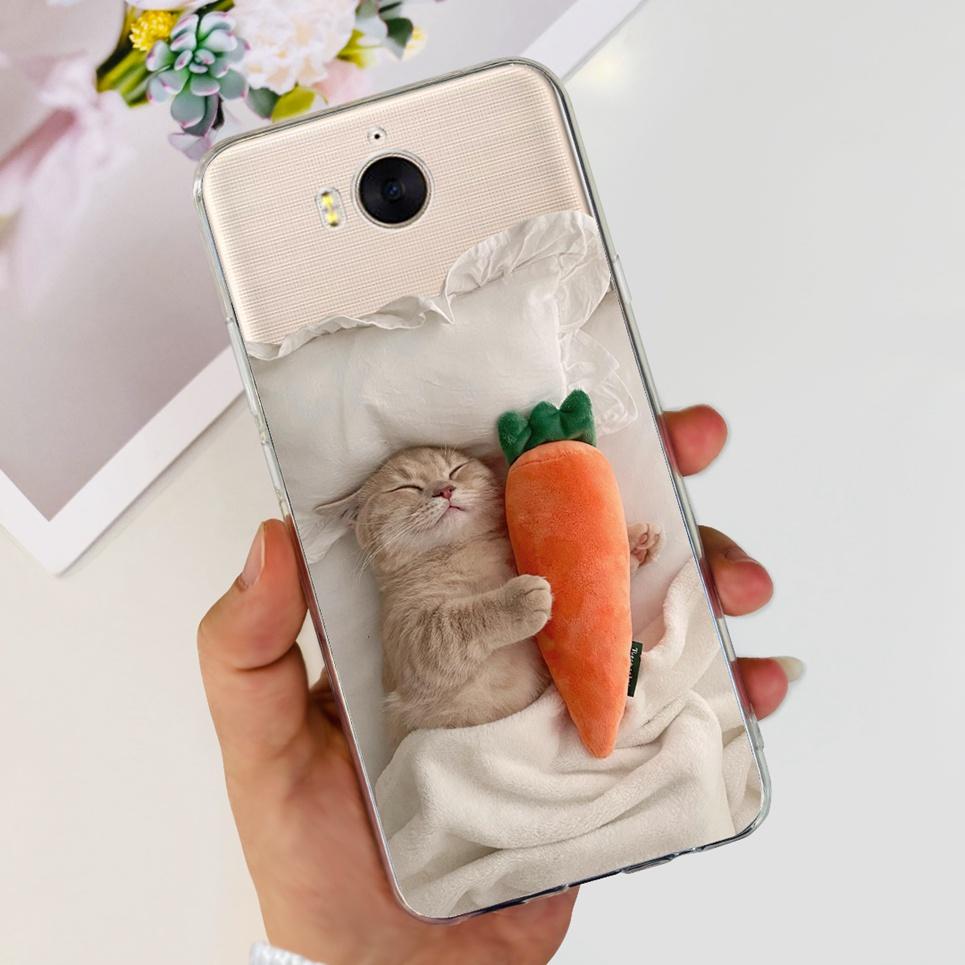 For Huawei Y5 2017 2018 2019 Case Back Cover Huawei Y5 Prime Lite 2018 Cartoon Cool Style Animals Girly Soft TPU Silicone Bumper