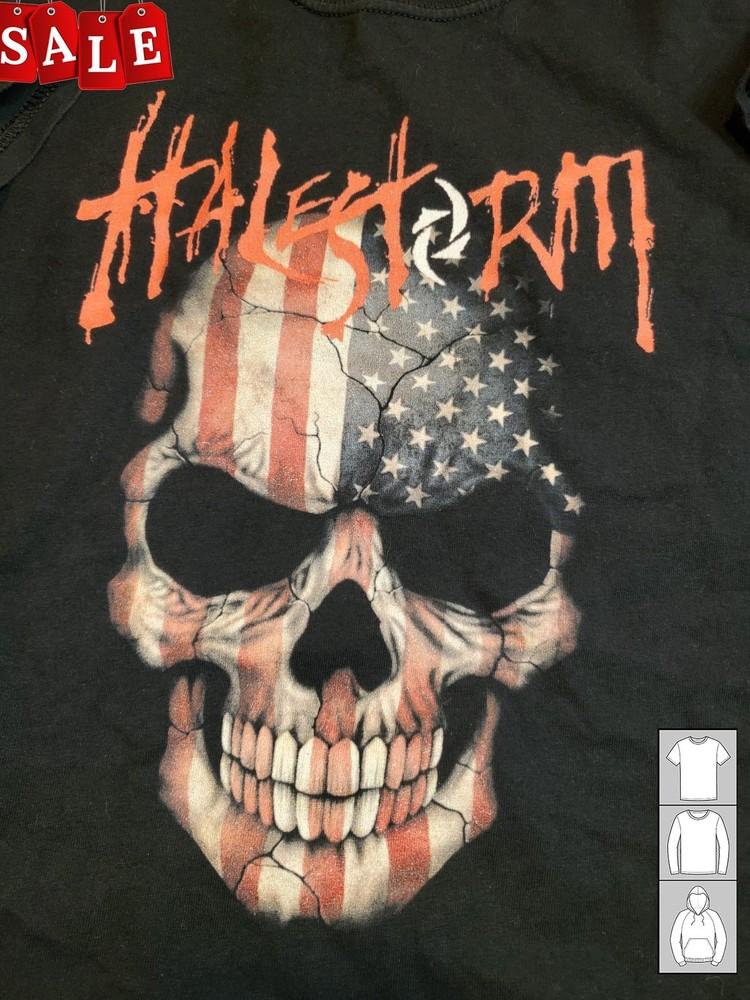 New Popular HALESTORM CONCERT Gift For Fans Unisex All Size T-Shirt  LW484 Unisex T-Shirt S