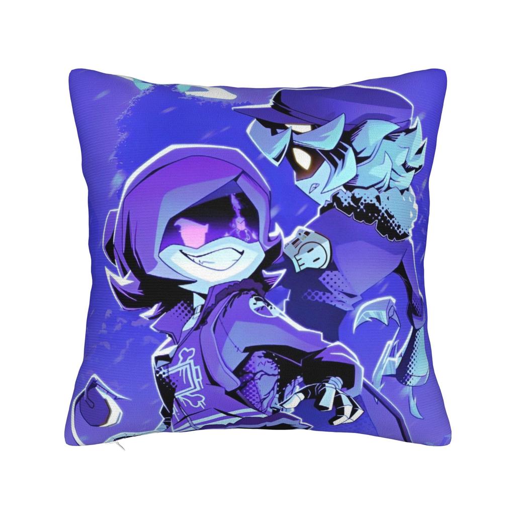 Murder Drones Games Square Pillow Case Cushion Cover Awesome Polyester Decor Pillowcase for Sofa 18