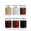 5cm*5m PVC Simulated Wood Grain Skirting Line Stickers Waterproof Self-adhesive Wall Border Stickers Living Room Home Decor
