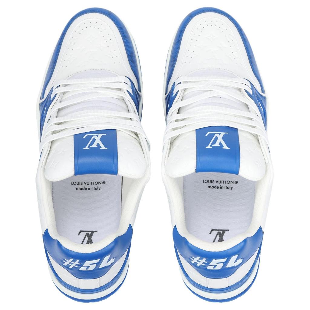 Louis Vuitton Lv Trainers 'White Blue' 1ABOH4