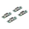 4 Stück Mobile Power Ladeplatine Dual USB 5V 2.4A Modul mit Überladeschutz