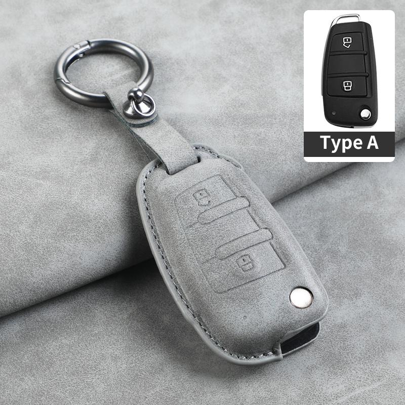 

Car Key Cover For JAC S2 Refine S3 S4 S5 S7 R3 A5 Leather Car Key Case Cover For JAC car keychain