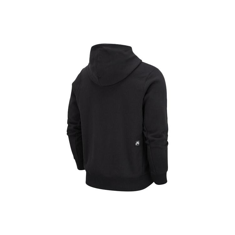 Nike Sweatshirts Men's Black Hooded Thickened Regular DM6479-010