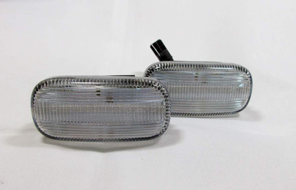 HONDA Honda Flowing Turn Signal Sequential Fiber LED Clear Lens Side Marker Fit Odyssey