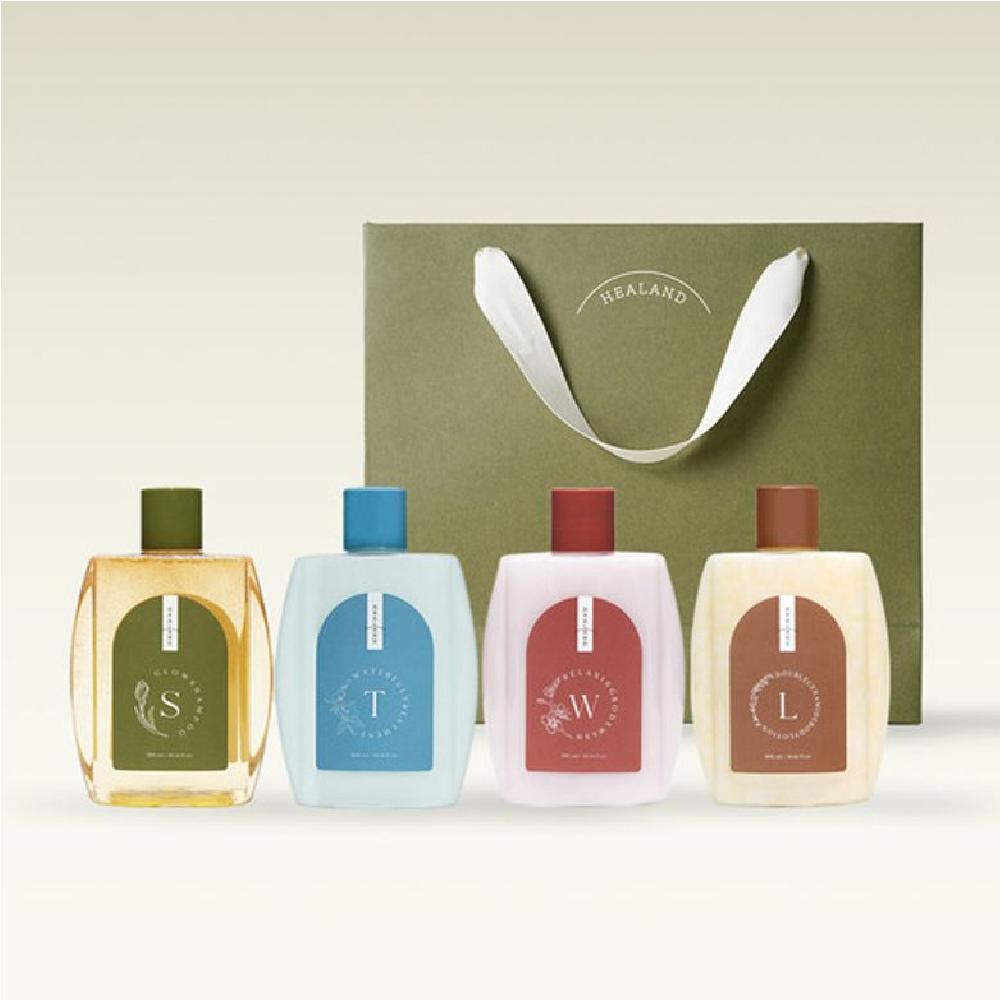 HEALAND Full Set (Shampoo + Treatment + Body Wash + Body Lotion) (Shampoo+Treatment+Body Wash+Body Lotion)