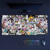 Tokidoki Color Mouse Pad Large Gaming Table Cushion Non-slip Laptop Tablet Big Mousepad XXL Mat Mini PC Playmat With Lock edge