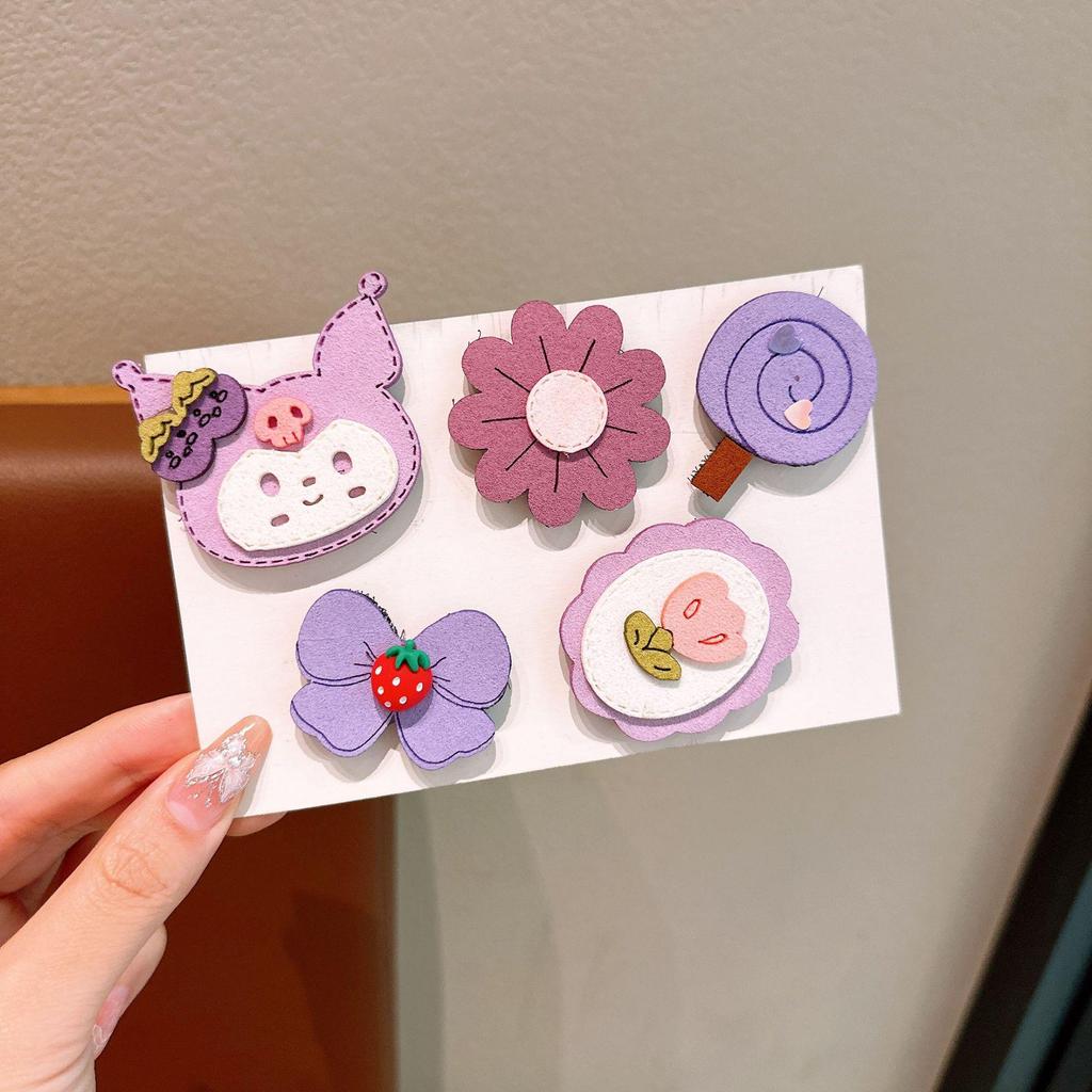 Children's Velcro Bangs Adhesive Hair Patch - Frizzy Baby Hair Headwear Accessory.