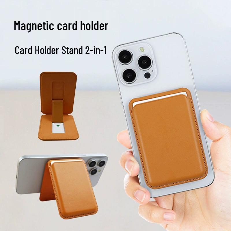 Eco-friendly Foldable Magnetic Card Holder for Apple 17 Promax Series