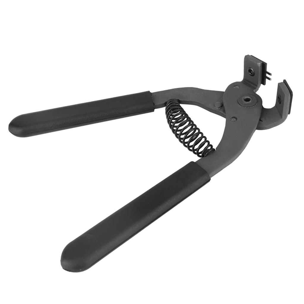 17cm HandHeld Carbon Steel Silent Pliers Leather Craft Hole Punch Tool 4mm(2 Teeth)