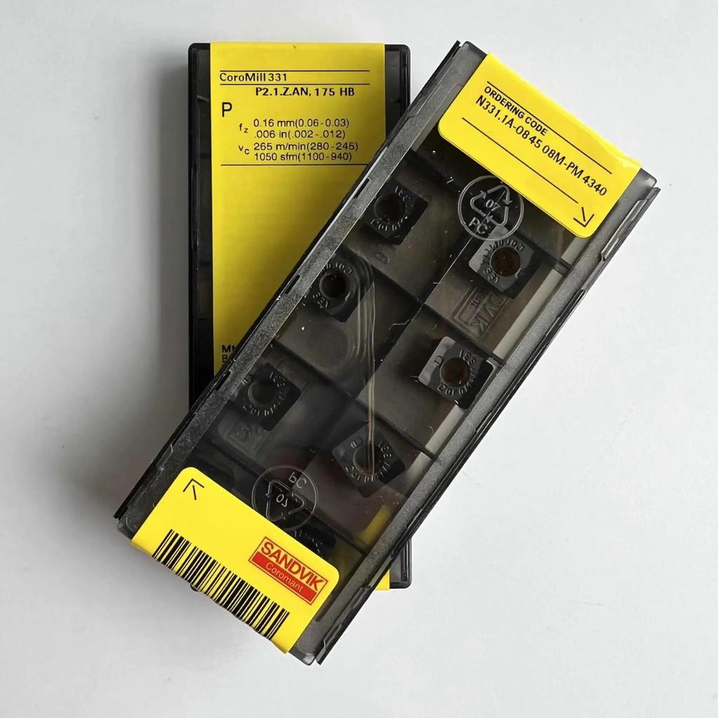 Original Sandvik / N331.1A-084508M-PM 4340  / CNC lathe carbide blade 10 PCS