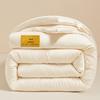 Soybean Fiber Four-Season Quilt: Thick Winter Warmth & Lightweight Summer Comfort for Dorm Double Beds