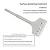 Electric Hammer Chisel Slotted Flat Carving Cutter Grinding Bending Chisel Round Handle Wall Brick Tool Heavy Duty