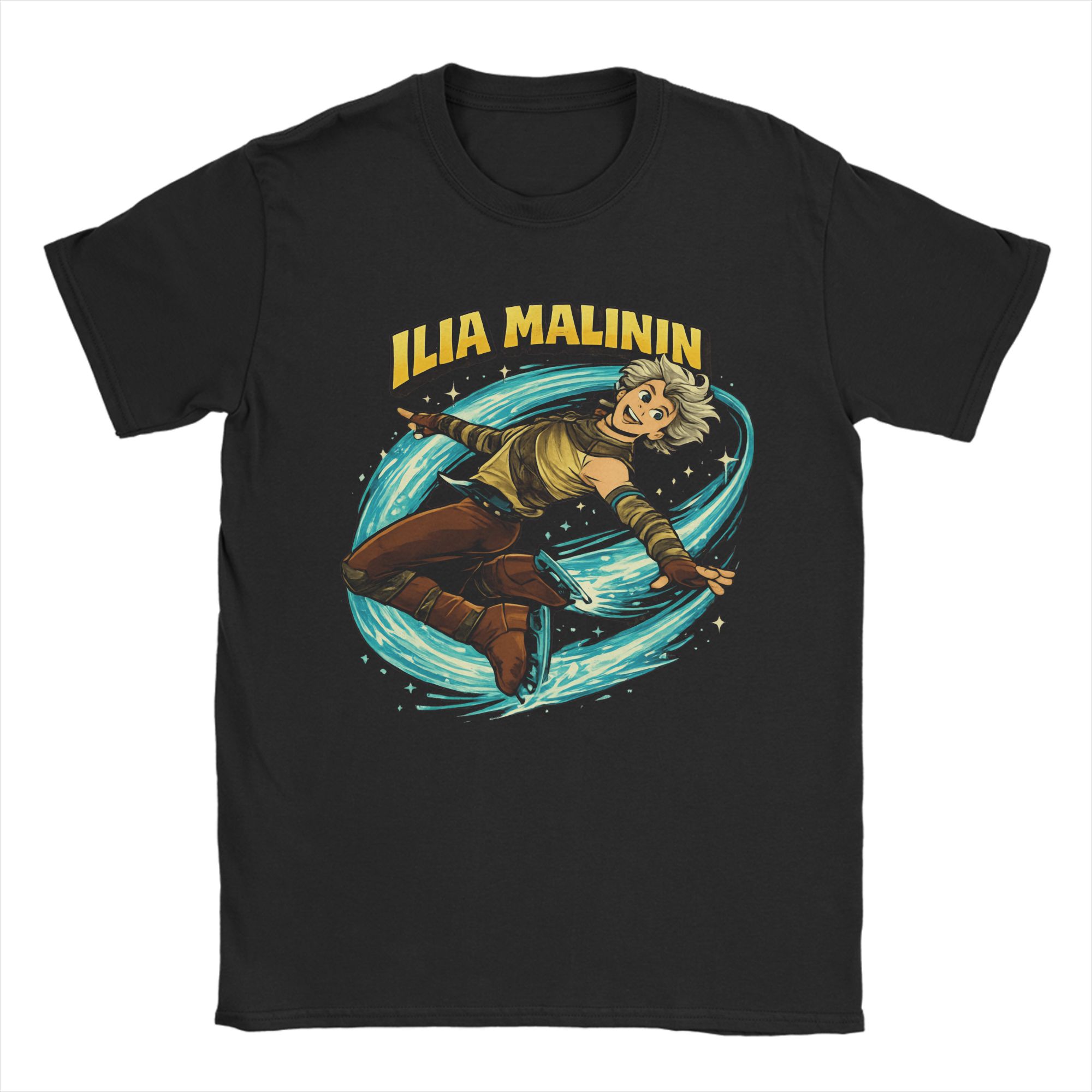 

Unisex TShirt Ilia Malinin Funny Cotton Tee Shirt Short Sleeve T Shirt Crew Neck Clothing XL XL 4XL