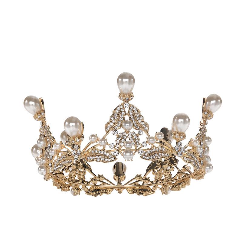 New Style Royal Temperament Princess Crown Bride Wedding Wedding Dress Dinner Style Crown