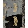 High Street Hip Hop Rhinestone Cross Straight Denim Knee Length Shorts