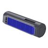 Ventilador de Ar Condicionado Portátil com Suporte para Telefone Embutido, Ventilador Vertical Plano de Parede com 3 Modos, Carregamento USB, Dispositivo de Resfriamento Silencioso Sem Lâminas para