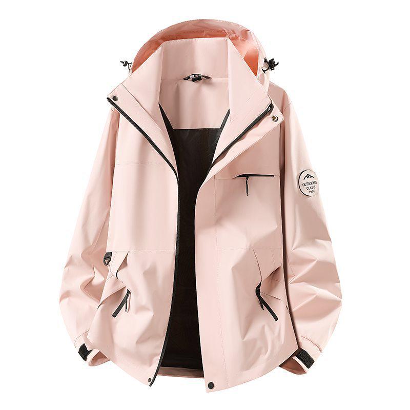 Thirteen-Color Camel Double-Layer Windbreaker Unisex Waterproof Breathable Sports Jacket