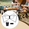 Luggage Rack, Box Holder, Foldable for Fishing And Barbecuing.