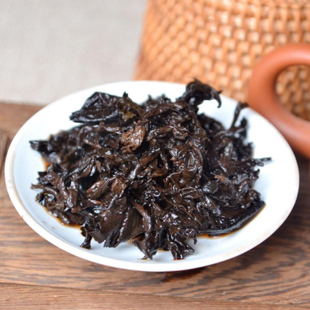 Puer Black Tea 357g Premium Pu Erh Ripe Cake Old Tree Yunnan Jingmai Mountain