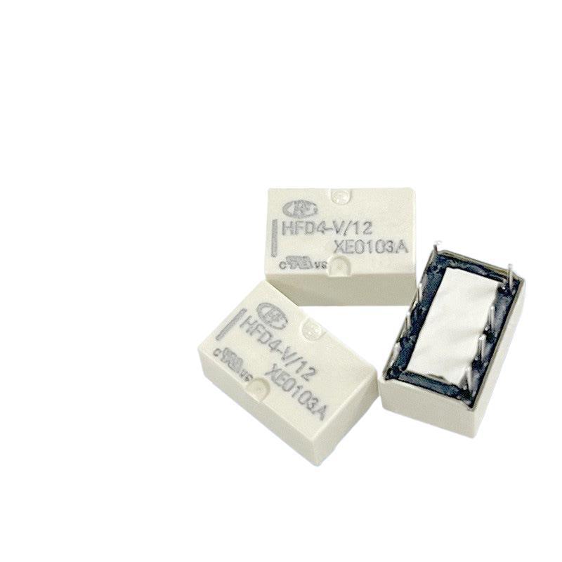 HFD4-V Signal Relay 5/12/24V Through-hole SMD 2A Monostable Changeover