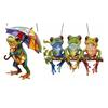 Colorful Frog Acrylic Suncatcher Umbrella Frog/Three Frogs On Branch Stained Glass Window Hanging Ornament for Indoor Outdoor Garden Housewarming