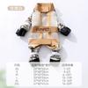 All-Season Waterproof Raincoat Small To Medium Dogs - Full-Body 4-Legged Hooded Pet Outfit With Cartoon Print