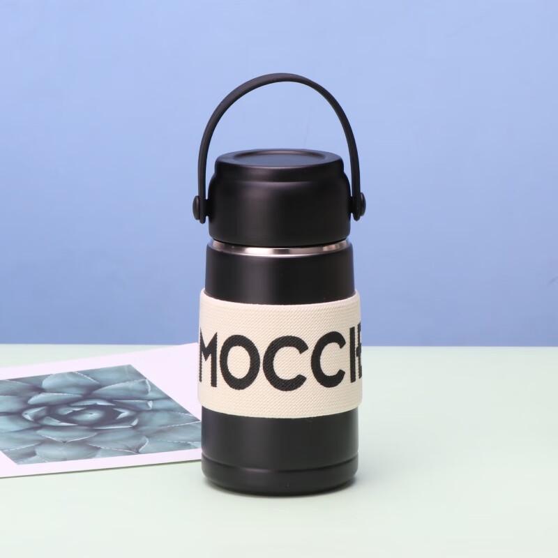 ZISIZ Double-Layer Stainless Steel Insulated Portable Cup