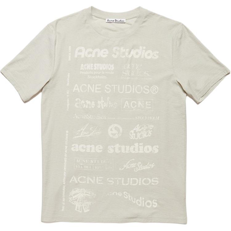 Acne Studios T Shirt Unisex Herbal Green CL0279-DOB