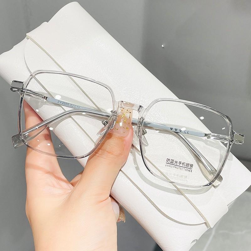 Nuovi occhiali da vista miopia alla moda per donne e uomini, occhiali da vista quadrati trasparenti, occhiali da vista retrò con diottrie negative, prescrizione ottica