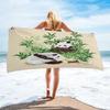 Panda Beach Towel Bathroom Cute Cartoon Animal Soft Quick-drying Bath Towel Kids Teen Adults Gifts Shower Summer Blanket Towels