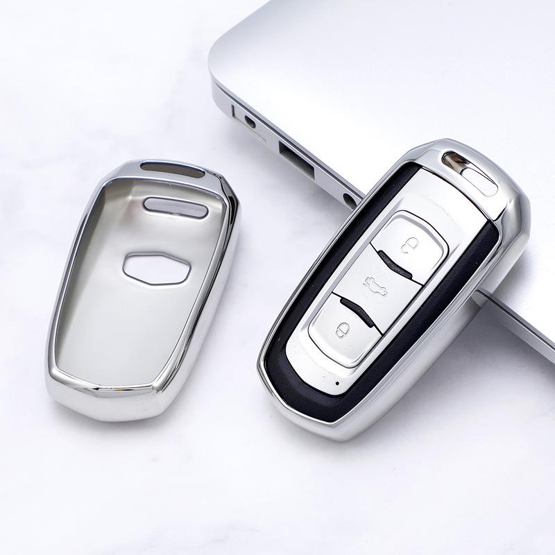 Geely Car Key Case for Emgrand GS, S1, Boyue, X3, Vision X6, King Kong X1, Borui - Half-Pack Shell