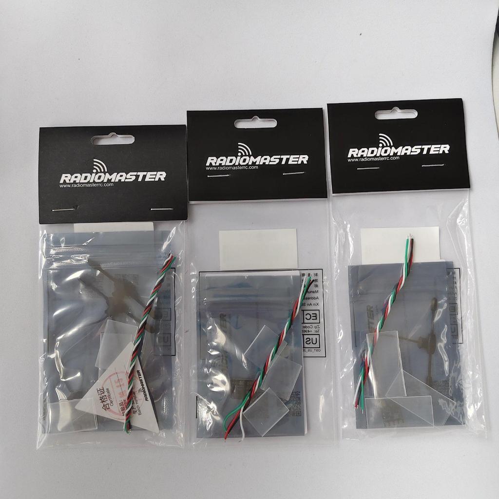 Radiomaster RP1/RP2/RP3 ELRS Receiver: Compact, Low Latency, High Refresh Rate, Small Antenna.