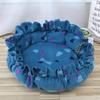 Universal Pet Nest: Medium & Large Pumpkin-Style Cushion for Cats and Dogs