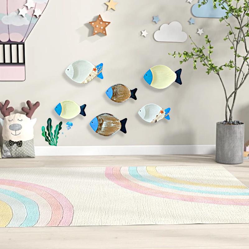 1PC Wall Hanging Home Wall Decoration Coastal Vibes Colorful Unique Versatile Hanging Rustic Multiple Options Available